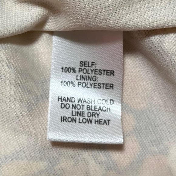 Lulu's Blushing Blooms Blush Floral Print Off-the-Shoulder Dress Size Small - Picture 4 of 4